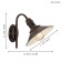Bra Stockbury, 60W E27, brown color