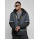 Male winter ski costume, size 48, dark gray color