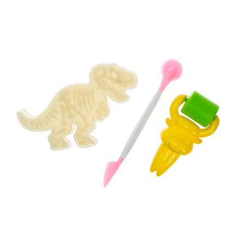 Set for playing with plasticine "Dinoland", in the package-1