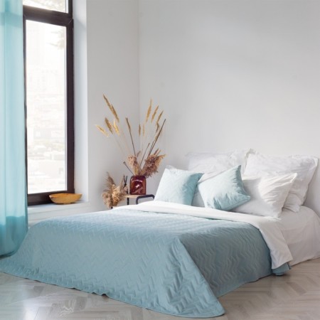 Scande blanket, size 220x240 cm, blue color-2