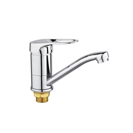 Kitchen mixer "RMS" SL55-004F-15, single-leaf, spout 150 mm, zinc, chrome