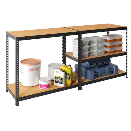 Rabberry Loft Metal SBL, 1800x750x350, 5 shelves-22