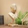 Souvenir "Bust of Buddha" Albezia 40 cm