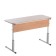 Student round. Double height adjustable, growth group No. 3-7,
