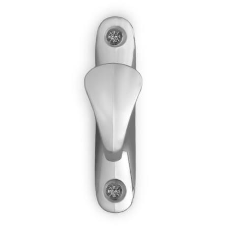 Hook furniture tundra TKO024, one -rod, chrome, 2 pcs-2