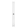 Terminus duo electric heated towel rail "Circle", 1600x114 mm, white matte