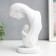 Souvenir Polystone "Mother and Child" White 26x16.5x10 cm