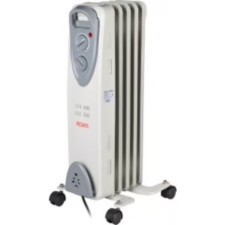 Resanta heater OM-5N, Oil, 1000 watts, 5 sections, 10 m², white