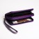 Women's wallet with lightning, lilac color