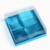 Box for musser cakes "Blue", 17.8 x 17.8 x 6.5 cm, New Year