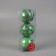 Set of balls plastic D-8 cm, 3 pcs "highwood" chill, green