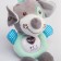 Toy - lamp, developing, musical "dog", 21 cm.