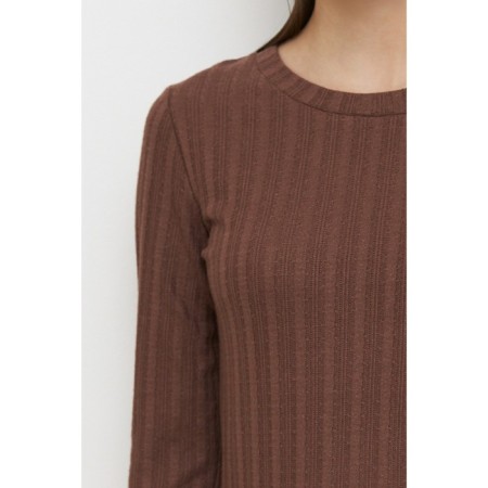 Female jumper Eliseeva Olesya, size 50, brown color-2
