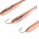 Vertical spinning "Yaman" Malek, size 28 mm, 1.3 g, color copper