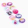 Metal icon, sunset "Cute anime", d = 2.5 cm, mix