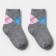 Noski children's terry, gray color, size 20-22
