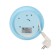 Electric kettle KitFort KT-640-1, glass, 1.7 l, 2200 watts, backlight, blue