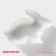 Ceramic deep “Cuties. Bunny ", 300 ml, 17.5 × 12.6 × 4 cm, white color