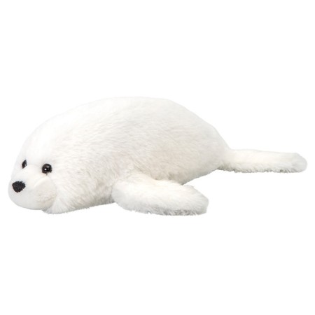 Soft toy "White Seal", 9 cm