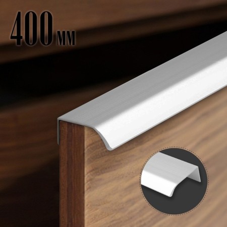 Penfois handle Cappio RT002CP, L = 400 mm, m/o 256 mm, matte chromium, 4 pcs.