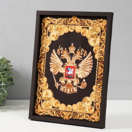 Open "Coat of arms" 5 hooks, 23x32 cm-1