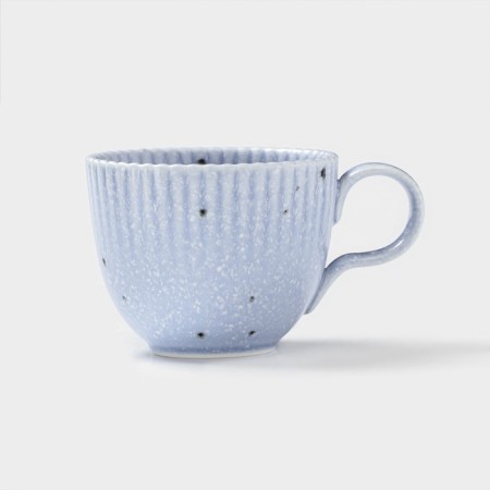 Tea pair of Dolyana "Coral", 275 ml, porcelain, blue-2