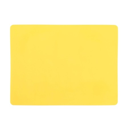 Silicone rug for a bowl, 40 x 30 cm, yellow-2