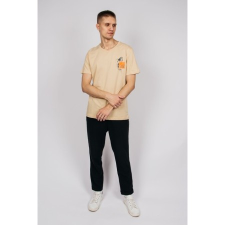 Male T -shirt, size 54, sandy color