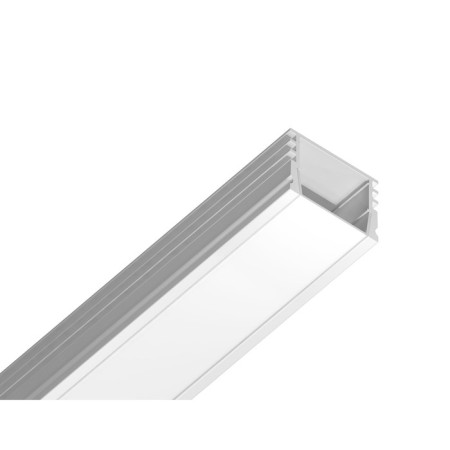 Profile aluminum overhead ambrella Illumination alum Profile, GP1750wh, 2000x12x15.7 mm, white, matte divet-1