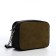 Cross-Bodi bag with zipper, olive color
