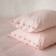 A set of pillowcases "Boyle", size 70x70 cm, peach color, 2 pcs