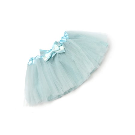 Skirt elegant for a girl crumb I, light blue, 17 cm