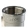 The STOUT SFT -0020-000114, 1 1/4 ", internal/internal thread, nickelled brass