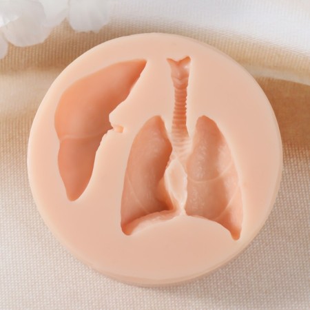 Mold Silicon "Light and Liver" 5.7x3.8x1.7 5x2.3x1.6 cm-1