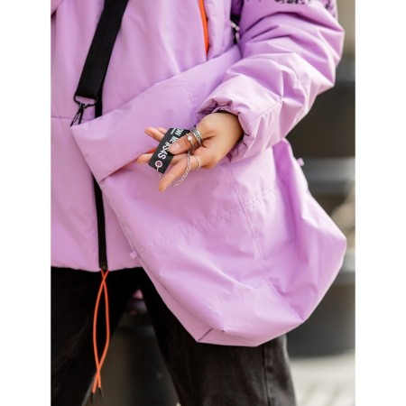 Jacket for girls, height 170 cm, lilac color-8