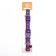 Collar "paw and bone" with a bell, width 1.5 cm, Osh 30, purple