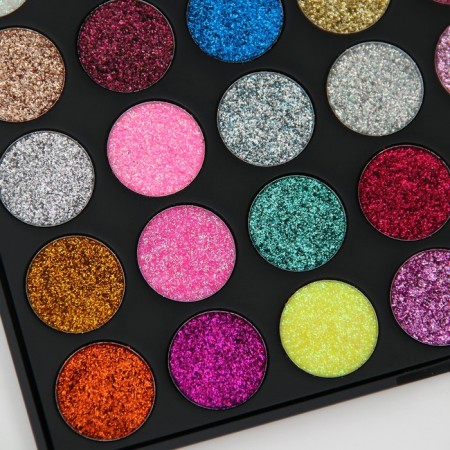 Palette shadows with sparkles, 35 colors-6