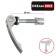 Eccentric outline, aluminum