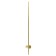 Wall lamp Mantra Tobago, LED, 760LM, 3000K, 103x55x900 mm, gold color