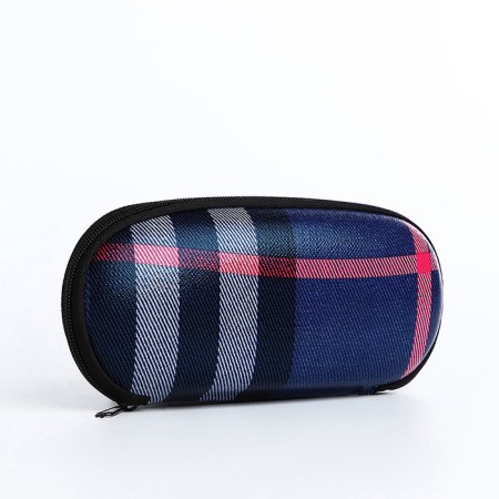 Lightning glass case, blue color