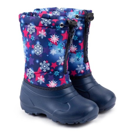 Snowychers children, blue color, size 33-34
