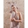 A set of terry towels NUT, without size 30x50 cm, 50x90 cm, 70x140 cm, drawing, beige