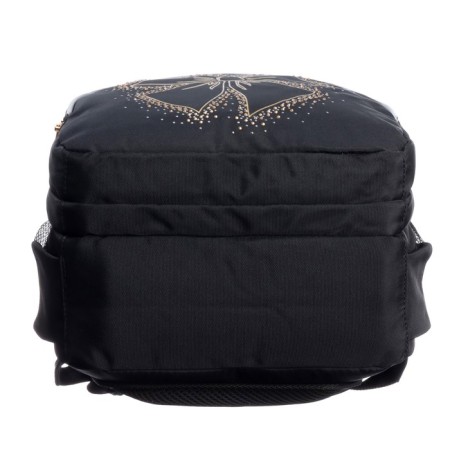 School backpack, 40 x 27 x 20 cm, Grizzly, ergonomic back, laptop department, black-6