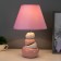 Board lamp 16870/1 E14 40W white-pink 23x23x35 cm Risalux