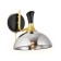 Sconces Ambrella Light Traditional, 40W E27, color black gold