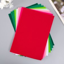 A set of soft adhesive felt 