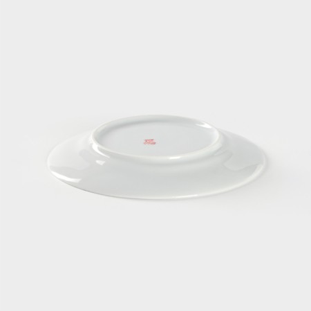 Porcelain plate "Lilac", d = 17 cm, white-2