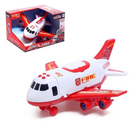Parking "Fire aircraft", light and sound effects