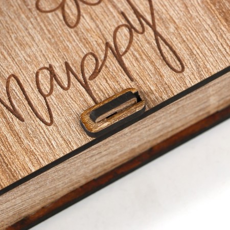 Casket "Happy" 17x8.5x3 cm-2