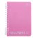 Note book A6, 80 sheets in a cage, on the crest, Newtone Pastel "Peony", cover coated cardboard, glossy lamination, block 80g/m²